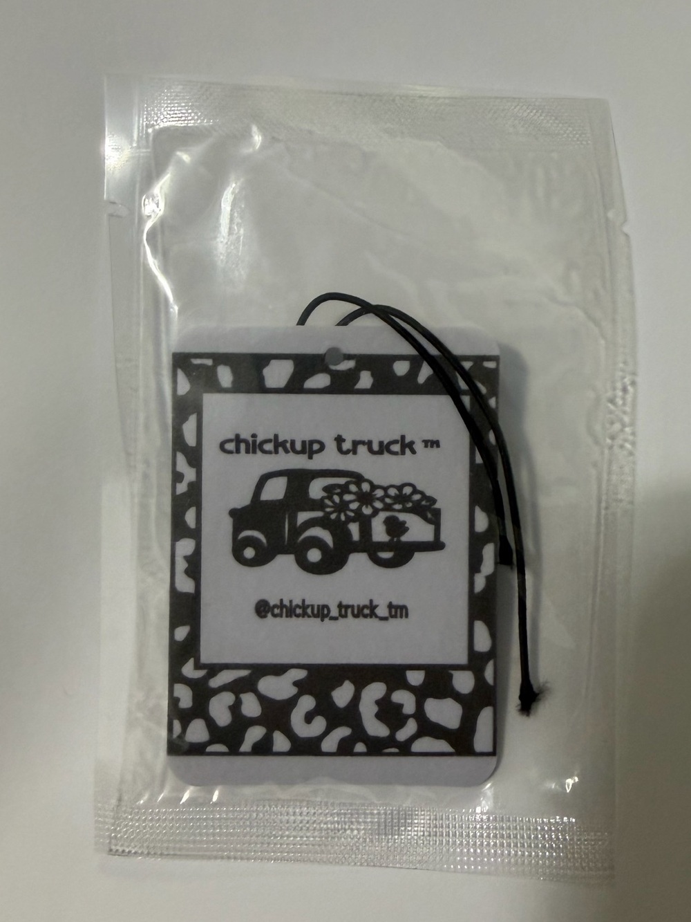 (2) Chickup Truck Leopard Print Car Sealed Air Freshener - NWT 🖤🛻🖤